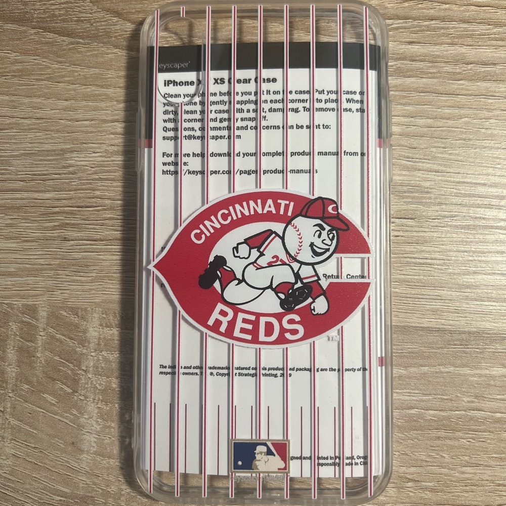 Cincinnati Reds iPhone XS Case